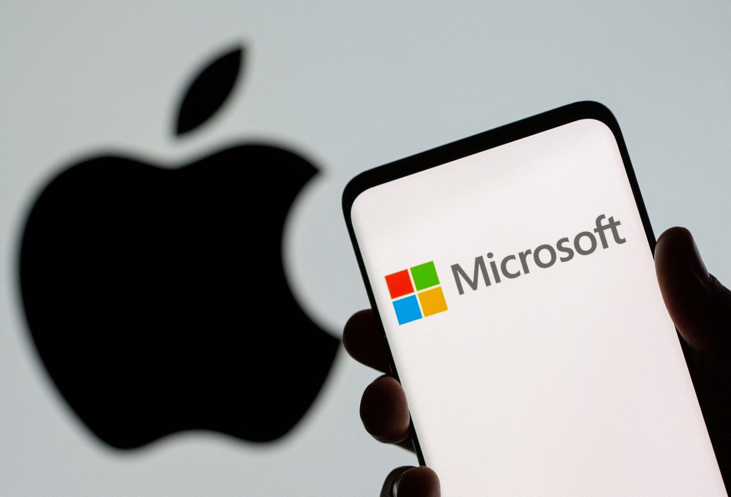 Microsoft tops Apple as world’s most valuable public company