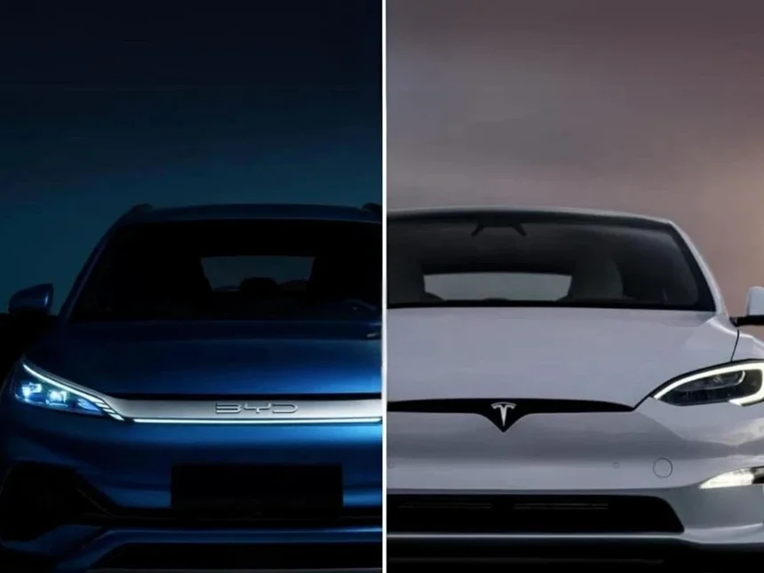 China’s BYD is set to take Tesla’s crown as the world’s No. 1 producer of battery electric vehicles