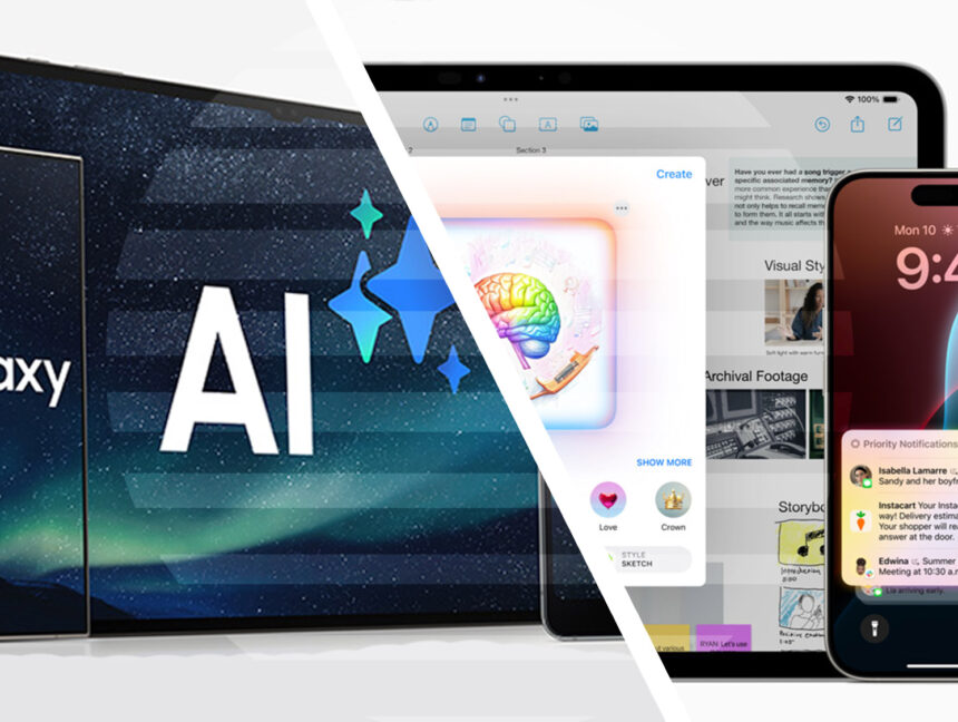 Apple Intelligence vs. Galaxy AI: The Battle for AI Dominance