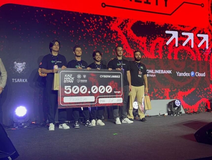 Peakeye Team Secures 3rd Place in CyberKumbez at KazHackstan