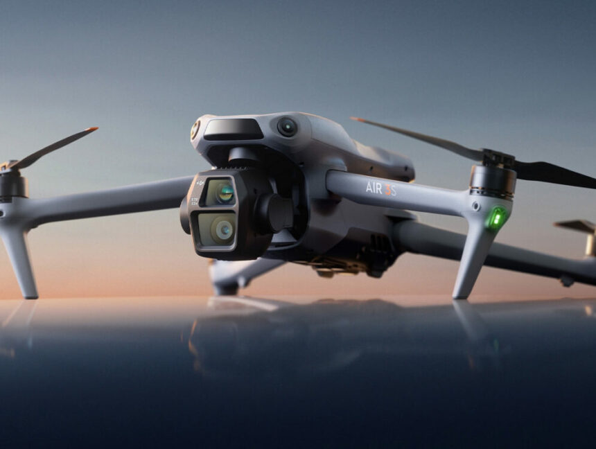 DJI’s New Air 3S Drone Boosts Imaging Power with Upgraded Sensor and Cutting-Edge LiDAR